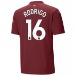 Günstige Fußballtrikots Manchester City Rodrigo 16 3rd trikot 2024-25 Kurzarm